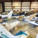 different-aircrafts-parked-in-maintenance-hangar-for-ce-avionics-waiting-for-p-static-testing-to-be-performed